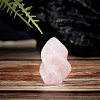 Torch Natural Rose Quartz Display Decorations DJEW-WH0042-08A-03-5