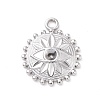 Tarnish Resistant 304 Stainless Steel Pendant Rhinestone Settings LS-STAS-G287-16P-1
