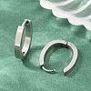 201 Stainless Steel Hoop Earrings EJEW-T056-03P-02-1