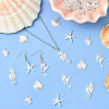 60Pcs 5 Styles Alloy Pendant Sets FIND-SC0016-90-5