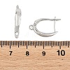 SHEGRACE Brass Hoop Earring Findings XGRQ79250-943P-3