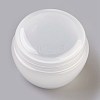 30g PP Plastic Portable Mushroom Cream Jar MRMJ-WH0023-01D-2