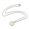 Non-Tarnish Constellation Pendant Necklaces LS-NJEW-S422-04P-07-3
