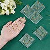 Acrylic Alloy Base Bracket AJEW-WH0816-066G-3