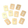 Ion Plating(IP) 304 Stainless Steel Pendants STAS-K216-49T-G-2