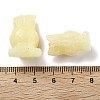 Natural Yellow Jade Carved Figurines DJEW-L023-G03-3