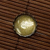 20mm Clear Domed Glass Cabochon Cover for Flat Round DIY Brass Photo Cabochon Making DIY-X0111-AB-NF-2