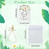 10Pcs ABS Imitation Pearl Beads Pendant Decorations AJEW-YW0001-55-3