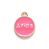 Alloy Enamel Pendants ENAM-S124-01A-03A-3