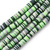 Handmade Polymer Clay Beads Strands CLAY-R089-6mm-T02B-27-1