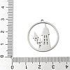 201 Stainless Steel Pendants STAS-G366-02P-10-3