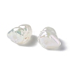 UV Plating Rainbow Iridescent Acrylic Beads PACR-M003-15C-4