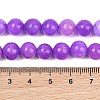 Natural Dyed White Jade Beads Strands GG-CBAEB22-B01-8mm-11-4