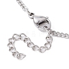 304 Stainless Steel Macrame Pouch Empty Stone Holder for Pendant Necklaces Making NJEW-JN04416-4