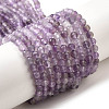 Natural Amethyst Beads Strands G-S387-A02-4mm-2
