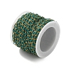 304 Stainless Steel Enamel Cable Chains CHS-R020-02G-04-3