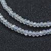 Electroplate Glass Beads Strands EGLA-J144-AB-A01-3