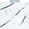 DICOSMETIC 30sets Alloy Aglets for Shoelaces FIND-DC0004-98-4