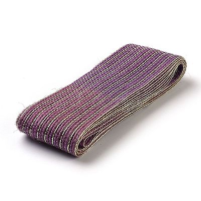 Flat Burlap Ribbon OCOR-H107-A06-1