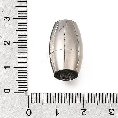 304 Stainless Steel Magnetic Clasps STAS-H263-05P-1