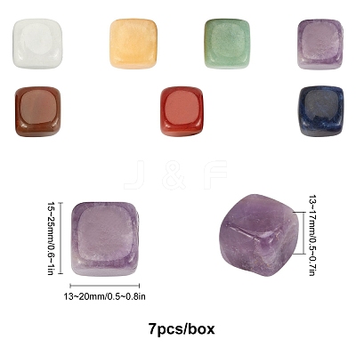 Chakra Gemstone Beads G-P001-18-1