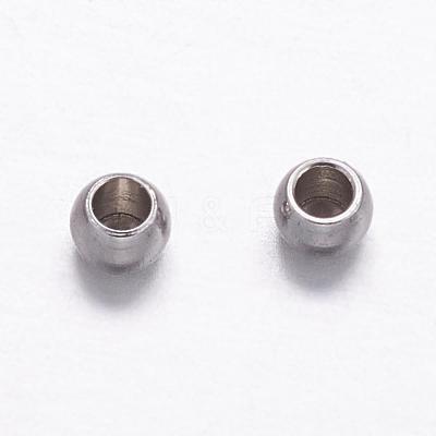 Tarnish Resistant 201 Stainless Steel Spacer Beads STAS-K146-055-1