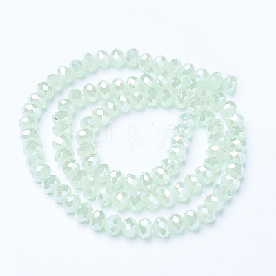 Electroplate Glass Beads Strands LS-EGLA-A034-J4mm-B03-1