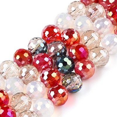 Electroplate Glass Bead Strands X-GLAA-Z006-01J-1