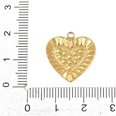 304 Stainless Steel Pendants STAS-K322-07G-1