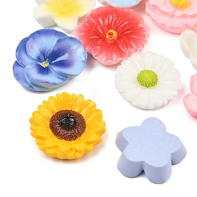 Resin Flower Display Decorations RE-CBA17C4-14-1