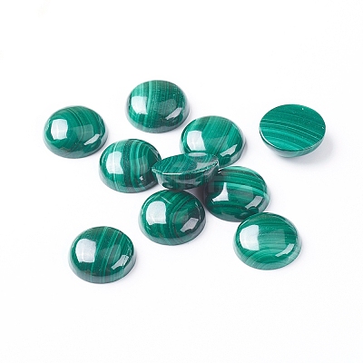 Natural Malachite Cabochons X-G-E557-06E-1