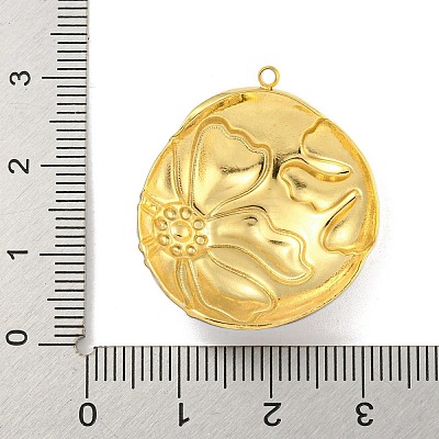 Ion Plating(IP) 304 Stainless Steel Rhinestone Pendants STAS-U007-07E-G-1