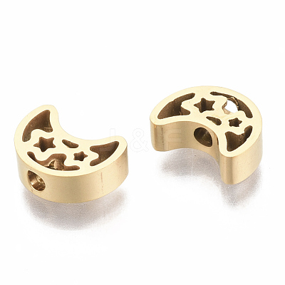 304 Stainless Steel Beads STAS-S079-181G-1