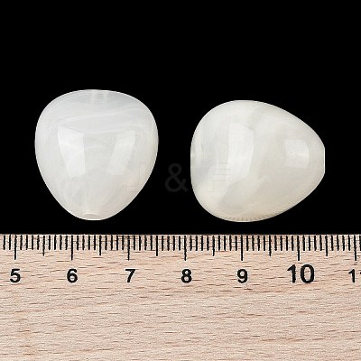 Opaque Acrylic Beads OACR-Z036-01B-06-1