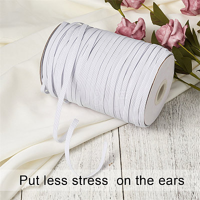 Flat Elastic Band for Mouth Cover Ear Loop JX001A-01-1