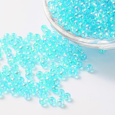 Eco-Friendly Transparent Acrylic Beads LS-PL732-7-1