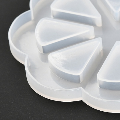 Flower Silicone Cup Mat Molds DIY-I065-04-1