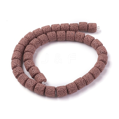 Natural Lava Rock Beads Strands G-F671-04B-03-1