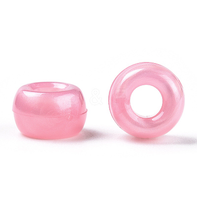 Plastic Pearlized Beads KY-T025-01-D07-1