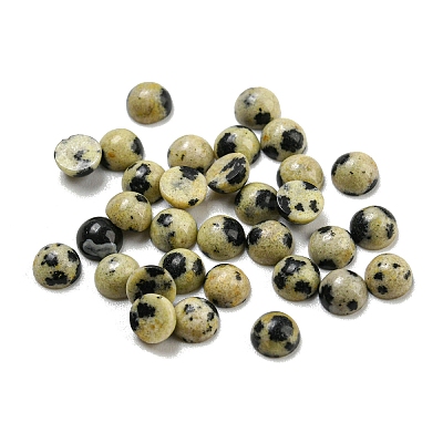 Natural Dalmatian Jasper Cabochons G-H309-03-50-1