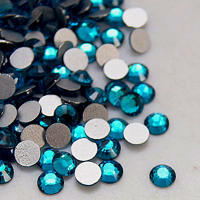 Glass Flat Back Rhinestone RGLA-C002-SS34-229-1