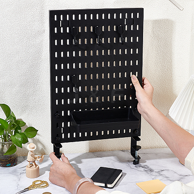Plastic Hanging Storage Board AJEW-WH0596-621-1