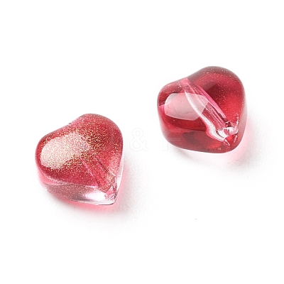 Electroplate Glass Beads EGLA-E059-F08-1