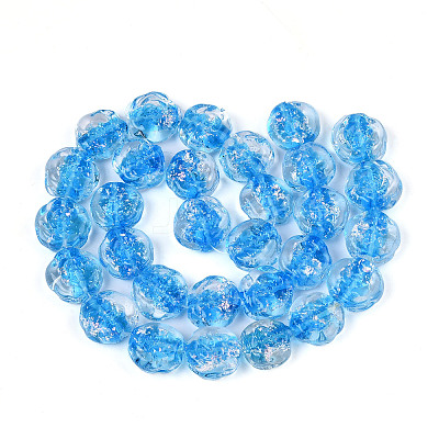 Handmade Lampwork Beads Strands LAMP-N028-04C-1