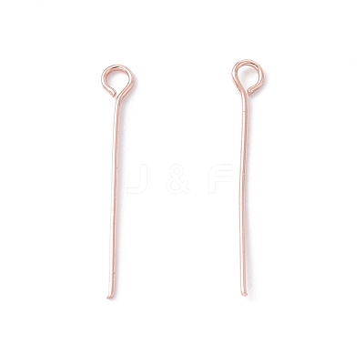 Brass Eye Pin KK-WH0058-01C-RG-1