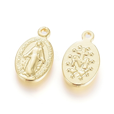 Brass Charms KK-G389-24G-1