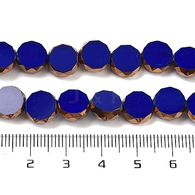 Imitation Jade Glass Beads Strands GLAA-H032-02-03-1