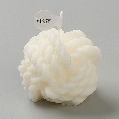 Ball of Yarn Shaped Aromatherapy Smokeless Candles DIY-B004-A01-1