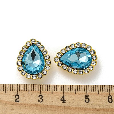 Acrylic Rhinetsone Cabochons FIND-C054-02G-05-1