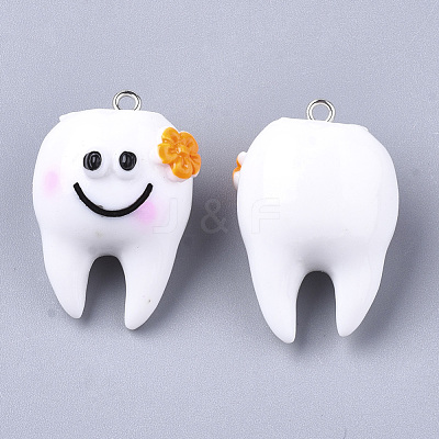 Resin Pendants X-RESI-T028-15-1